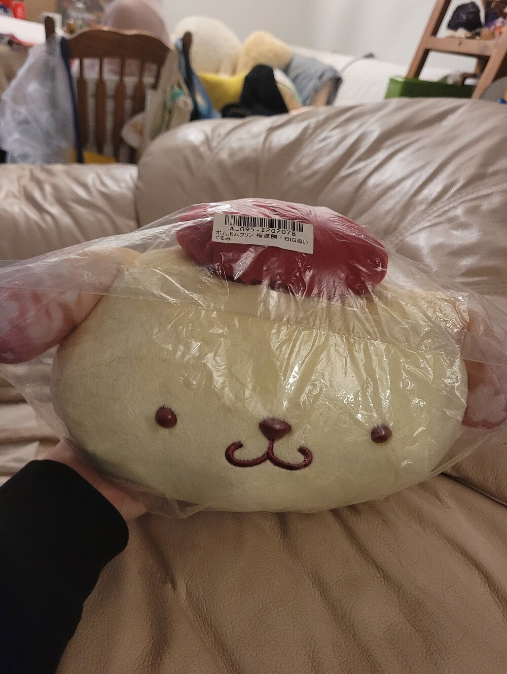 Pompompurin Sanrio Sakura Plush Toy NWT